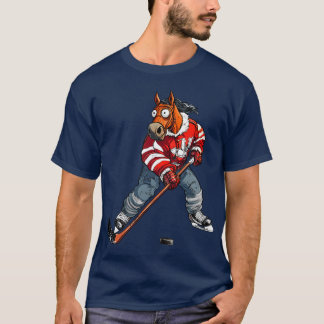 Eishockeyspieler / Eisfeld-Hockey T-Shirt