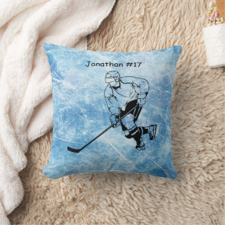 Eishockeyspieler Kissen
