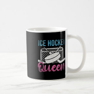 Eishockeyspieler Prinzessin Mädchen Frauen Eishock Kaffeetasse