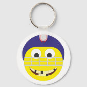 Eishockeyspieler Schlüsselanhänger (Vorderseite)