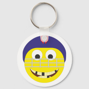 Eishockeyspieler Schlüsselanhänger