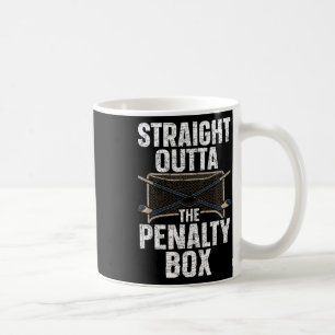 Eishockeyspieler Straight Outta The Penalty Box I Kaffeetasse