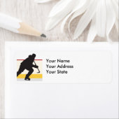 Eishockeyspieler unterwegs (Insitu)