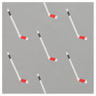 Eishockeystick-Muster Stoff