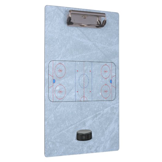 Eishockeytrainer Klemmbrett (Rechts)