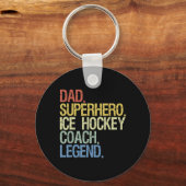 Eishockeytrainer Schlüsselanhänger (Vorderseite)