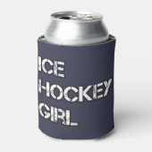Eishockmädchen Dosenkühler (Kanne Vorderseite)
