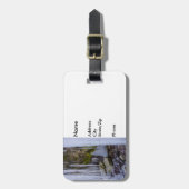 Eishöhle Gepäckanhänger (Vorderseite vertikal)