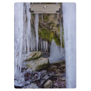Eishöhle Klemmbrett