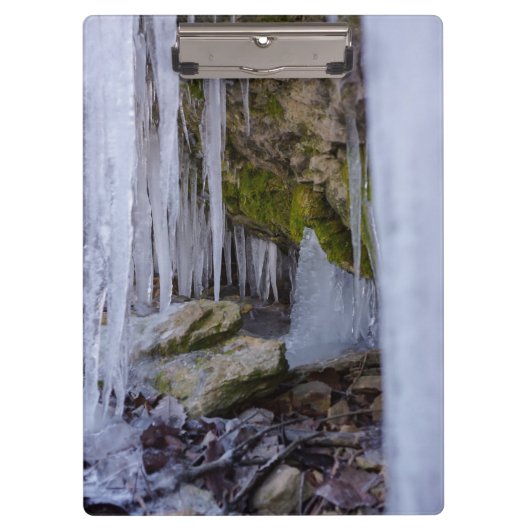 Eishöhle Klemmbrett (Vorderseite)