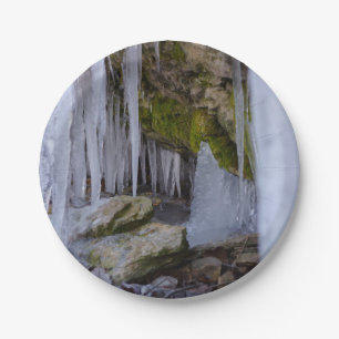 Eishöhle Pappteller