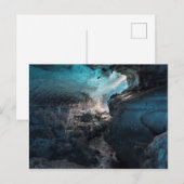 Eishöhle Räume Landschaftlich Postkarte (Vorne/Hinten)