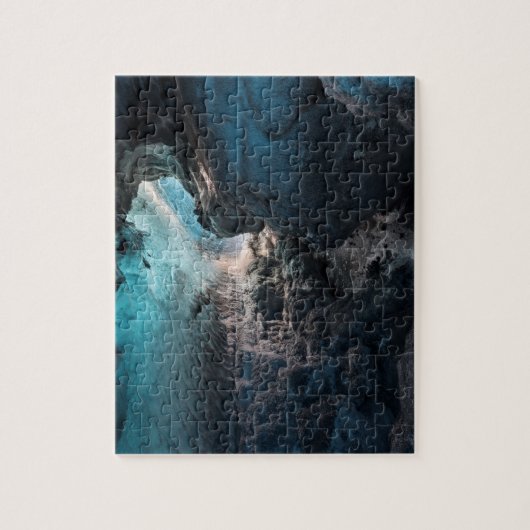 Eishöhle Räume Landschaftlich Puzzle (Vertikal)
