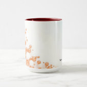 Eisig-blaues Kupfer-Blase Tasse (Zentrum)