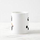Eisig das Schneemann-Lächeln Kaffeetasse (Mittel)