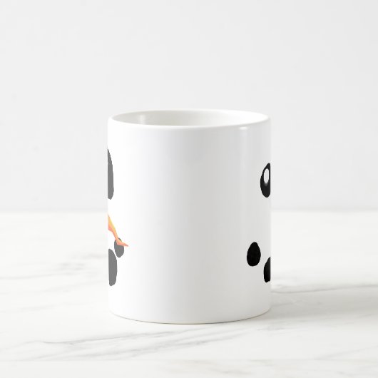 Eisig das Schneemann-Lächeln Kaffeetasse (Mittel)
