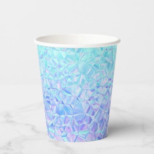 eisige Abstammung: Pappbecher (Rückseite)