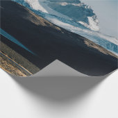EISIGE BERGLANDSCHAFT GESCHENKPAPIER (Ecke)