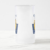 Eisige Bier-Tasse - einäugiger Chihuahua Cerveza Mattglas Bierglas (Mittel)