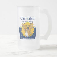 Eisige Bier-Tasse - einäugiger Chihuahua Cerveza
