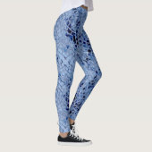 Eisige blaue Leggings (Rechts)
