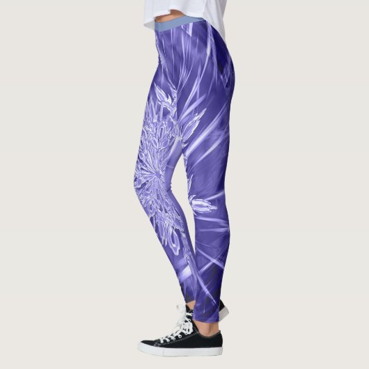 Eisige blaue Leggings (Links)