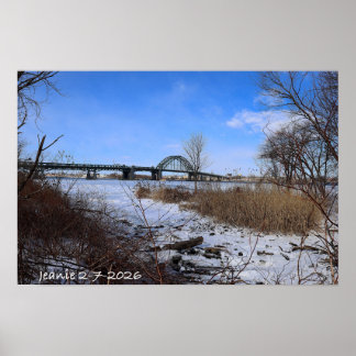 Eisige Delaware Poster