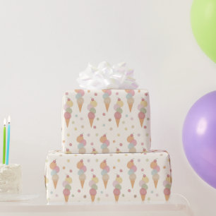 Eisige Delights-Muster Geschenkpapier