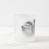 Eisige Enten-Tasse Mattglastasse (Mittel)