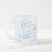 Eisige Flocken Mattglastasse (Links)