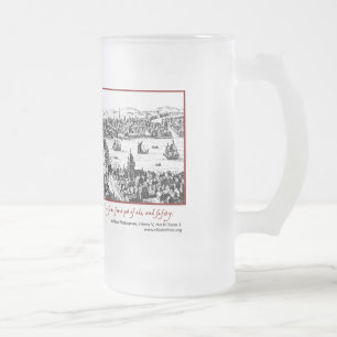 Eisige London-Tasse Mattglas Bierglas