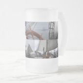 Eisige Meere Mattglas Bierglas (VorderseiteRechts)