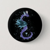 Eisiger Drache Button (Vorderseite)