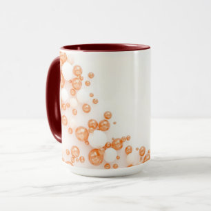 Eisiger Himmelblauer Kupfer-Blase Tasse