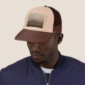 Eisiger Morgen-Nebel in Montana-Hut Truckerkappe (Beispiel)