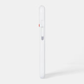 Eisiger Stempel iPhone 16 Hülle (Linke Seite)
