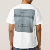 Eisiger Straßen-T - Shirt (Rückseite)