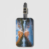 Eisiger Traumsee Gepäckanhänger (Vorderseite Vertikal)