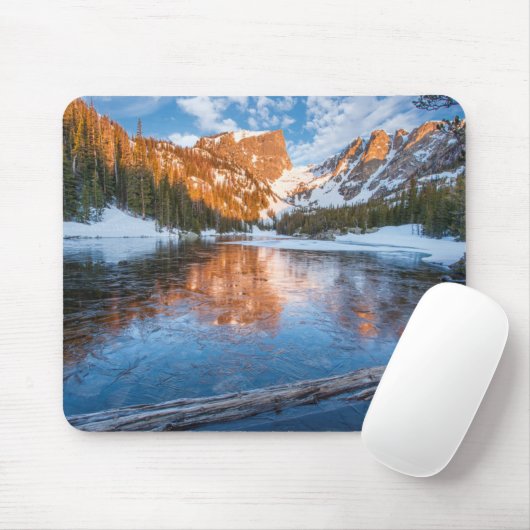 Eisiger Traumsee Mousepad (Mit Mouse)