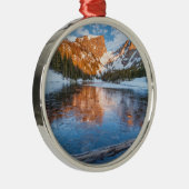Eisiger Traumsee Ornament Aus Metall (Rechts)