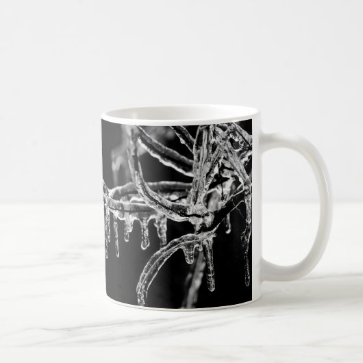 eisiger Winter eintreten Kaffeetasse (Rechts)