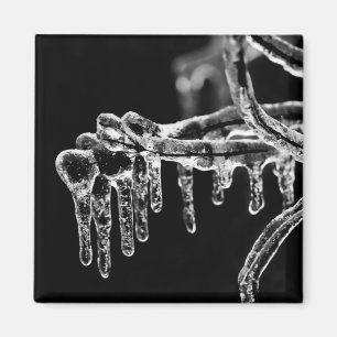 eisiger Winter eintreten Magnet