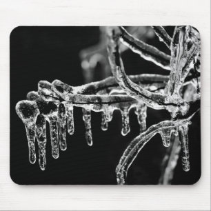 eisiger Winter eintreten Mousepad