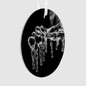 eisiger Winter eintreten Ornament (Vorderseite)
