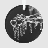 eisiger Winter eintreten Ornament (Rückseite)