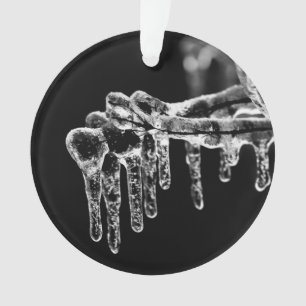 eisiger Winter eintreten Ornament