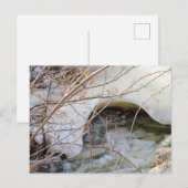 Eisiger Winter schmilzt Postkarte (Vorne/Hinten)