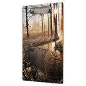 Eisiger Yellowstone-Morgen Klemmbrett (Links)