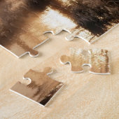Eisiger Yellowstone-Morgen Puzzle (Seite)