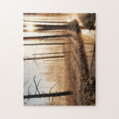Eisiger Yellowstone-Morgen Puzzle (Vertikal)